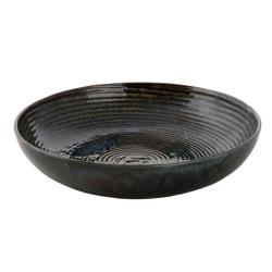 (6 db) Metallic - Mélytányér - coupe - steingut - Ø 26 cm - zöld