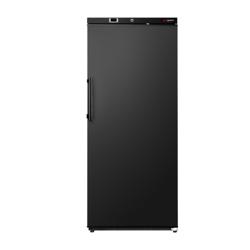 Voorraadkoelkast ECO - 400l - met 1-deurs dichte deur & 5 roosters - binnenzijde kunststof - zwart