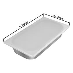 Szilikon fedél 1/3 GN tartályhoz és jégtálcához (176 x 325 mm)