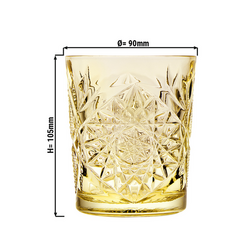 (12 stuks) Universeel drinkglas - HOBSTAR - 350 ml - Geel