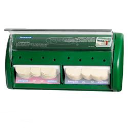 Tom gipsdispenser Salvequick® - inkl. 12 påfyllningsinsatser