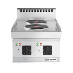 Masina de gatit electrica 2x plite rotunde (5,2 kW)