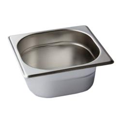 Gastronorm Container GN 1/6 – Stainless Steel – 65 mm Deep – 161×175 mm
