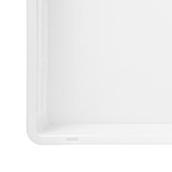 (24 pcs) Bac à Pâte à Pizza - 600x400mm - Hauteur: 70mm - Polypropylène - Blanc