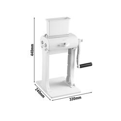 Manueller 2in1 Fleischmürber/Steaker & Fleischschneider - max. Schnittbreite 127 mm