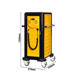 Banketwagen - verwarmd - 19x GN 1/1