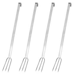 (4 peças) garfo de escultura / carne - com 3 dentes