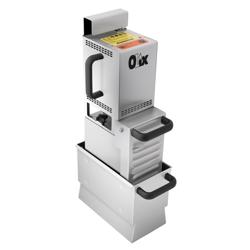 OLIX | L Filtro de aceite de fritura portátil - 100 litros/minuto - para freidoras a partir de 20 litros