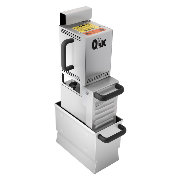 OLIX | L Filtro de aceite de fritura portátil - 100 litros/minuto - para freidoras a partir de 20 litros