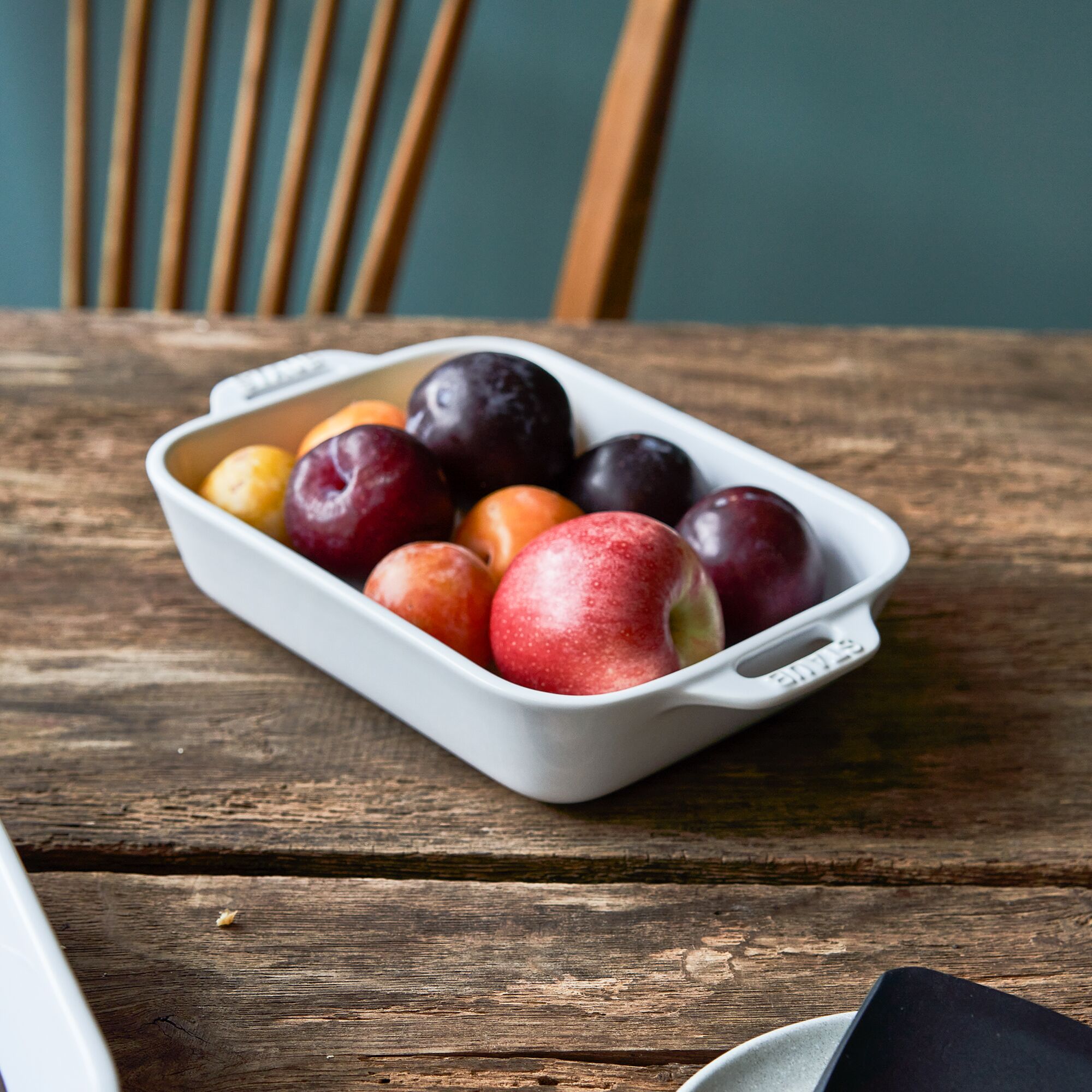 STAUB | CERAMIQUE - Plat à four - 340x240mm - Céramique - Blanc pur	