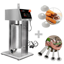 Rellenadora de salchichas eléctrica de acero inoxidable (de pie)