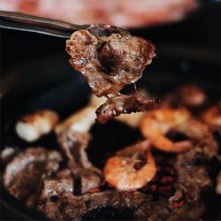 Pince de service – Embouts en silicone - Rouge - Acier inoxydable