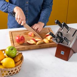 ZWILLING | PRO - Bloco de facas auto-afiável, 7 peças.