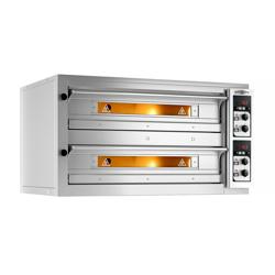 Elektrische pizzaoven - 6+6x 33cm - handmatig