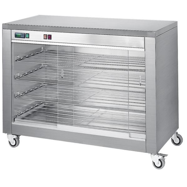 Sürgülü Cam Kapılı & 4 Raflı Isıtma Dolabı - 940 x 690 x 880 mm