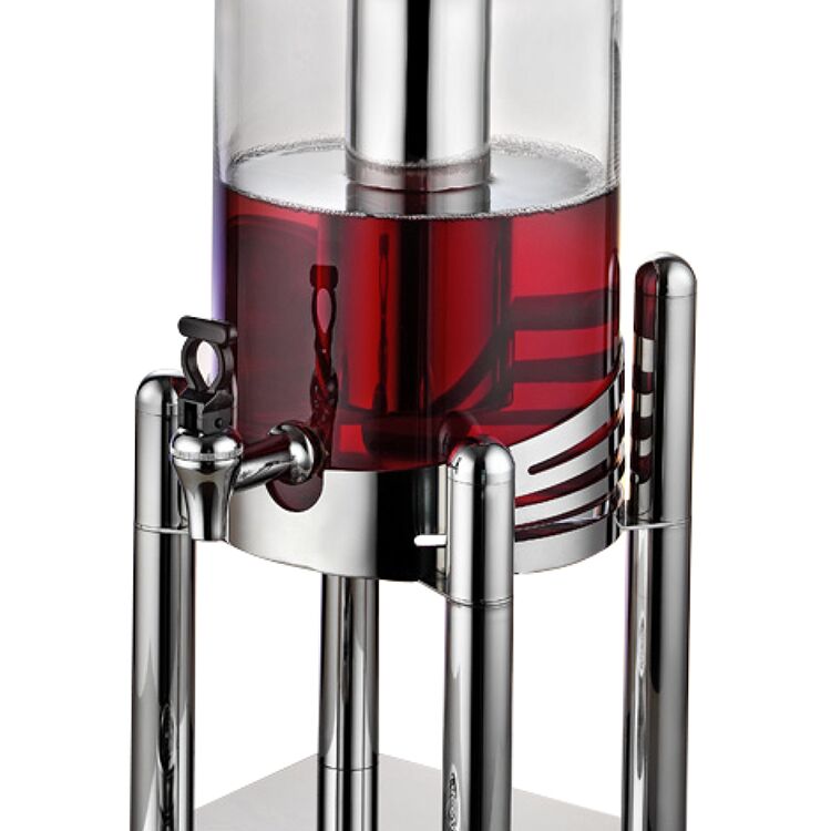 Distributeur de jus - 7 litres - chromé