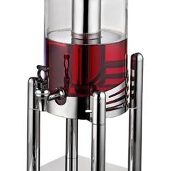 Distributeur de jus - 7 litres - chromé