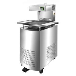 Aparat de temperare ciocolată / Chocotemper - 12 kg - 2,5 kW - cu robinet de scurgere - incl. suprafață de depozitare cu zonă de glazurare