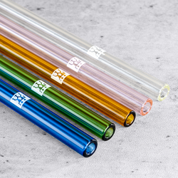 ZWILLING | SORRENTO - Pajitas de vidrio - rectas - de colores