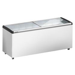 LIEBHERR | Ladă de congelare - 457 litri - cu capac glisant din sticlă - Alb