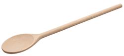 Kooklepel - Lengte: 600mm - Hout - ovaal