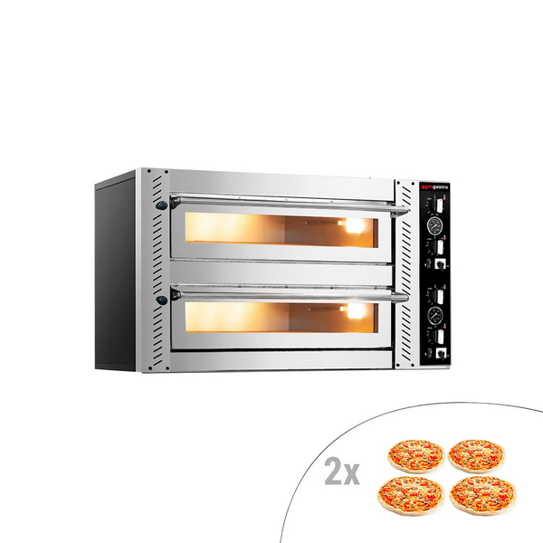 Pizzaugn - 4+4x 30 cm - Manuell