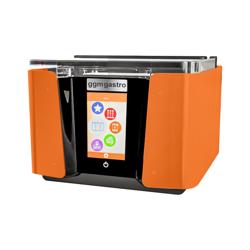 Macchina sottovuoto a campana da banco - 4,8m³/h - con touchscreen e Wi‑Fi - Arancione
