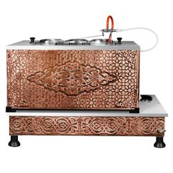 Koperen samowar - Elektrisch - 870mm - 33 liter