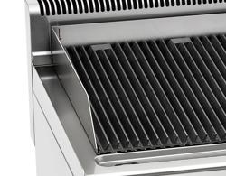 (2 pcs) Grilles de cuisson pour gril à pierres de lave - 175x515x48mm - Fonte - compatible avec GLB473G, GLB479G & GLB479-T