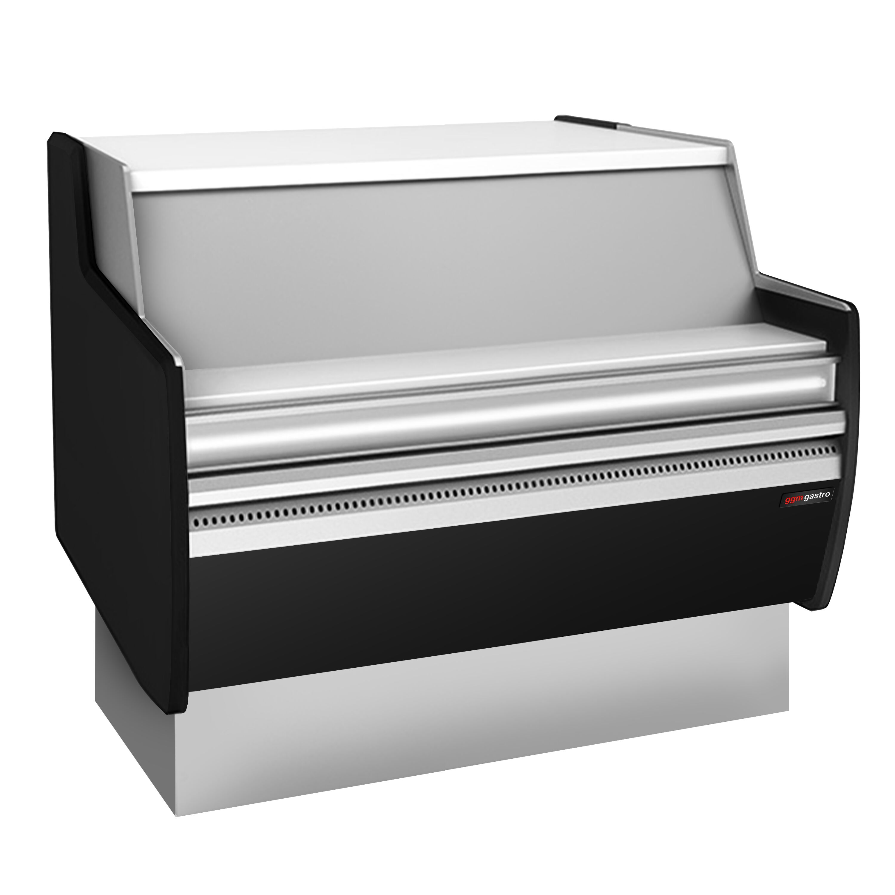 Table de caisse – 990 mm – avec éclairage LED – version standard avec panneau frontal Noir