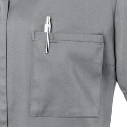 KARLOVSKY | Kortärmad damtunika Essential - platinagrå - storlek: 50