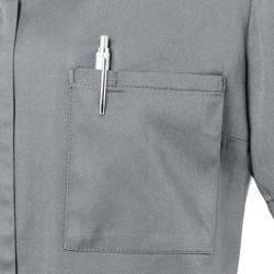 KARLOWSKY | Korte Mouw Dames Tuniek Essential - Platina Grijs - maat: 48