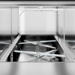 Mini maşină de spălat vase, potrivită pentru pahare din sticla 2,77 kW - cu pompă de drenare (cu pereți dubli)