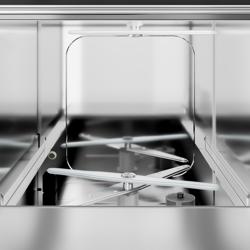Dvoustěnná Mini myčka skla - manuální - 2,77 kW - s dávkovačem leštidla & vypouštěcím čerpadlem