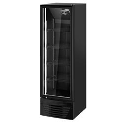 ثلاجة عرض مشروبات - تحكم رقمي - 590 mm - 330 L - باب زجاجي - أسود