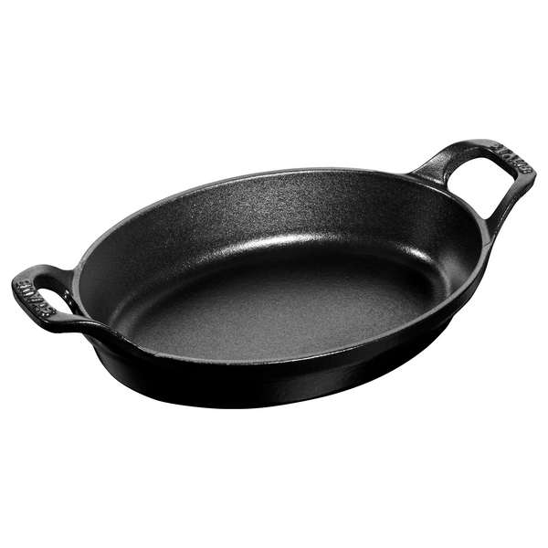 STAUB | SPECIALITIES - Cazuela - oval - 210mm - Hierro fundido - Negro