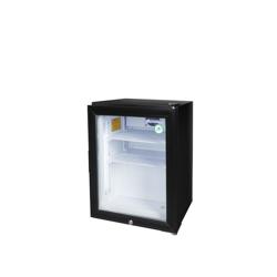GASTRO-COOL | Minibar vriezer - 51 liter - 1 glazen deur - Zwart