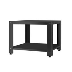 Commercial Pizza Oven Underframe for MARIO POE630T/POE6630T – 1 shelf, galvanized steel, black, 1025×1065×870 mm