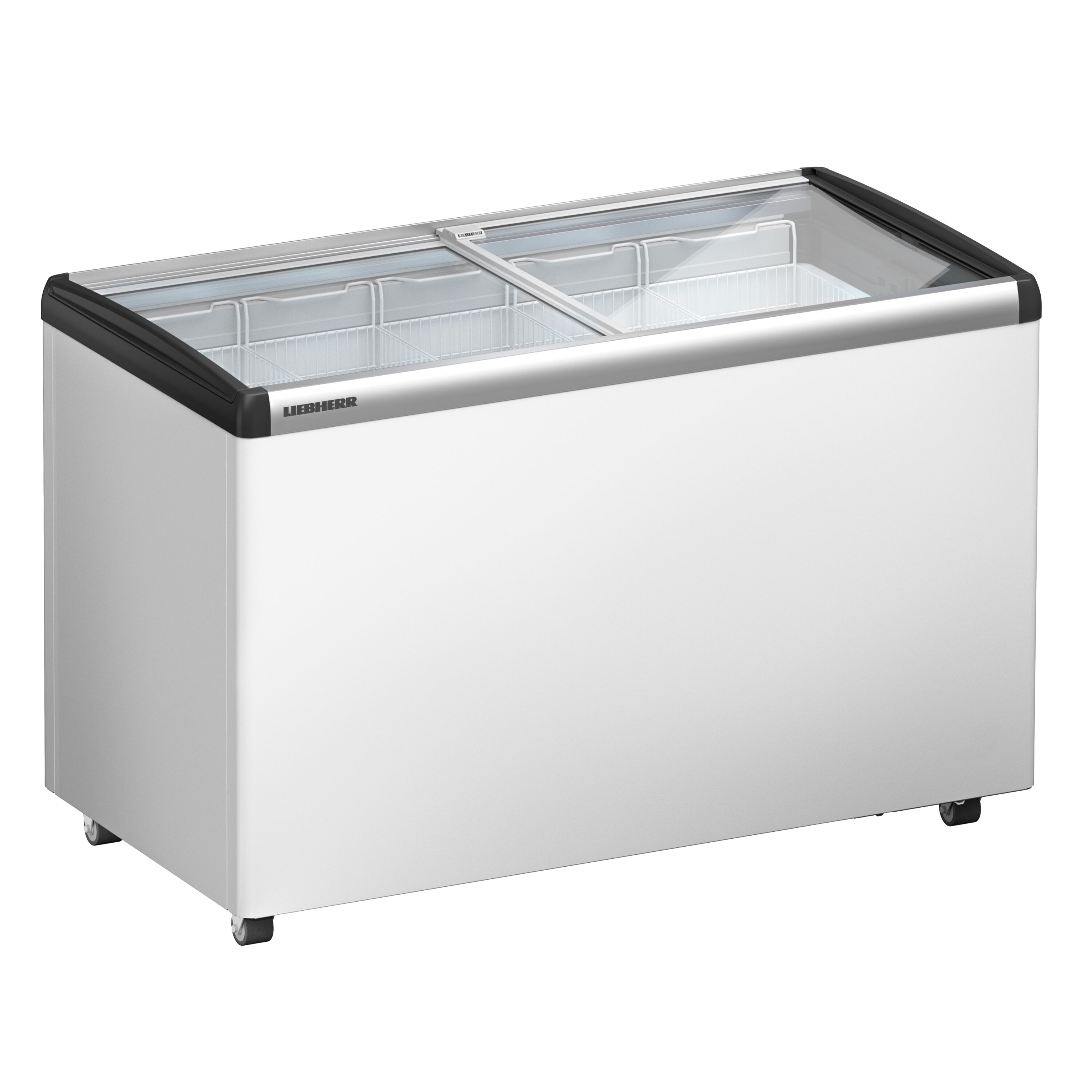 LIEBHERR | Congélateur coffre - 280 litres - Avec couvercle en verre coulissant - Blanc