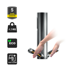 (2 Stück) DYSON | AIRBLADE 9kJ - Händetrockner mit Sensor & HEPA-Filter - Edelstahl gebürstet