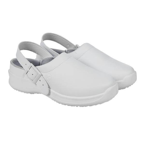 KARLOWSKY | Professional Chef Clog Cape Town – White - EU 35 - SRC Slip-Resistant - Washable 40°C
