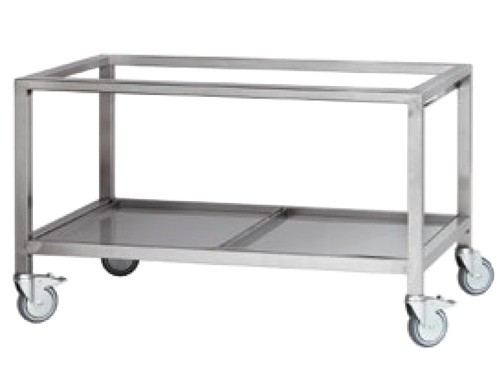 Open onderstel voor kippengrills - 1395 x 660 x 820 mm