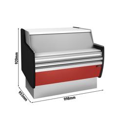 Till Counter KEI-M - 998mm - Front panel Red