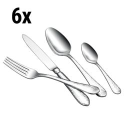 Juego de cubiertos Martin - Acero inoxidable 18/10 - Espejo - 144-piezas - Para 36 personas