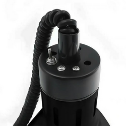 Wärmelampe - 550 Watt - Ø 290 mm - Schwarz