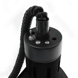 Açık Büfe Sıcak Tutucu Lamba - İnfrared Retro Model - 275 Watt - Ø290mm - Siyah