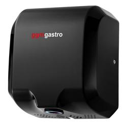 Handtork med sensor - rostfritt stål mattsvart