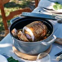 STAUB | LA COCOTTE - Cocotte - Ø 240 mm - Lijevano željezo - Grafitno siva boja 