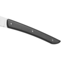 (4 komada) BERKEL | Nož za odrezak - Crna boja - Oštrica: 110 mm