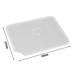 Tapa con agujero para cuchara - apta para GN 1/1